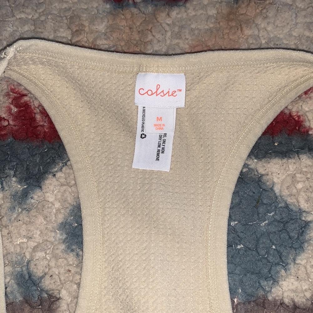 Colsie Racerback Unitard - Tan/ Beige - Picture 5 of 5